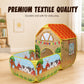 Adorable Kids’ Indoor Playhouse Tent