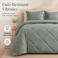 ⏳🔥LIMITED-TIME 50% OFF! ⏰3-Piece Quilted Comforter Set with Shams