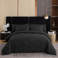 ⏳🔥LIMITED-TIME 50% OFF! ⏰3-Piece Quilted Comforter Set with Shams