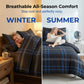 🛏️Modern Minimalist Geometric Bedding Se