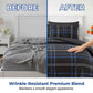 🛏️Modern Minimalist Geometric Bedding Se