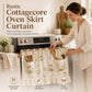 Oven Skirt Curtain with Pockets