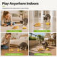 Interactive Squeaking Plush Cat Toy