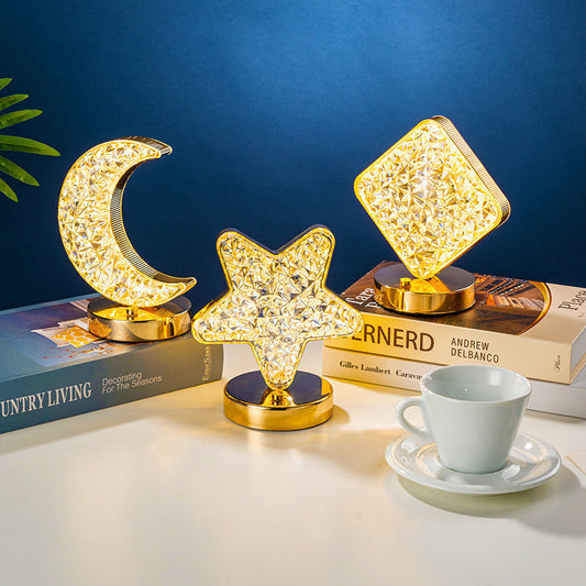 3-Color LED Crystal-Like Atmosphere Lamp