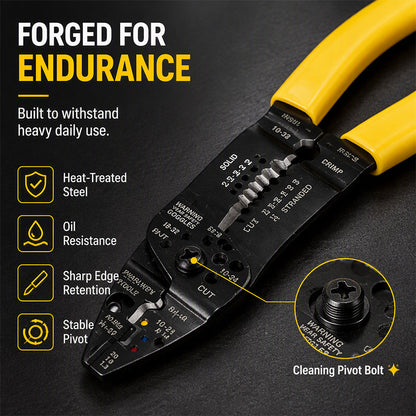 Multi-Functional Wire Stripper Pliers