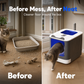 Odor-Control Covered Litter Box