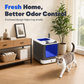 Odor-Control Covered Litter Box