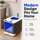 Odor-Control Covered Litter Box