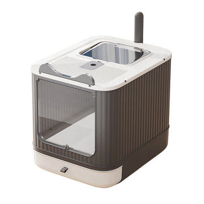 Odor-Control Covered Litter Box