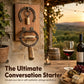 🍷 LIMITED‑TIME 50% OFF! ✨ Vintage Wall-Mounted Horseshoe Wine Opener – Stylish, Decorative & Labor-Saving – Rustic Iron Design for Home Bar & Patio 🏡