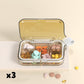 Portable Daily Multi-Compartment Pill Organizer