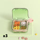 Portable Daily Multi-Compartment Pill Organizer