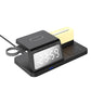 4-in-1 Fast-Charging Wireless Charging Station With Clock