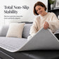 Non-Slip Plush Sofa Cushion Cover