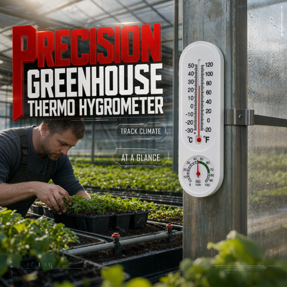 📢📢50% OFF !! ⏰Precision Greenhouse Thermo Hygrometer