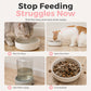 2-in-1 Ergonomic Elevated Tilted Pet Bowl