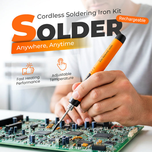 Rechargeable Cordless Soldering Iron Kit