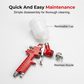 Mini HVLP Touch-Up Spray Gun