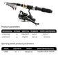 🎣 Complete Travel Fishing Gear Set‑Telescopic Fiberglass Rod with Storage Bag 🎒