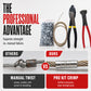 🔧 Professional 4-Piece Steel Wire Connection Kit: Precision Crimping Pliers, Copper-Coated Wire & Alloy Connectors for Industrial-Grade Repairs