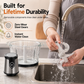 Multifunctional Household Electric Meat Grinder and Food Processor with Glass or Stainless Steel Bowl for Meat Grinding and Baby Food
