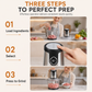 Multifunctional Household Electric Meat Grinder and Food Processor with Glass or Stainless Steel Bowl for Meat Grinding and Baby Food