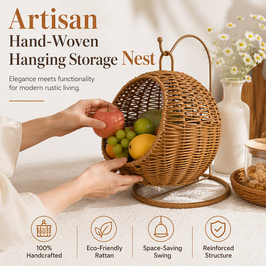 Decorative Hanging Woven Storage Basket