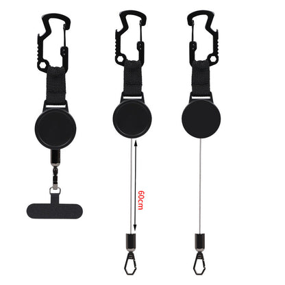 Heavy-Duty Retractable Keychain with Bottle Opener