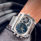 Men's Square Luminous Watch with Dual Chronograph