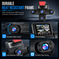 4K 360 Degree Panoramic Car Dash Cam with 5 Cameras Hidden Driving Recorder and Vehicle Monitoring System