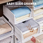 Stackable Wardrobe Organizer with Sliding Drawer