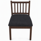 Elastic Strapless Dining Chair Seat Cover Stretch Cushion Slipcover with Warp and Weft Pattern for Home and Hotel