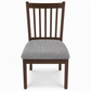 Elastic Strapless Dining Chair Seat Cover Stretch Cushion Slipcover with Warp and Weft Pattern for Home and Hotel