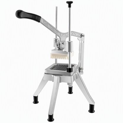 Vertical Manual Vegetable Cutter and Dicer Stainless Steel French Fry Slicer for Potatoes Cucumbers and Radishes