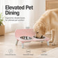 🐾Elevated Double Pet Bowl Feeder | More Natural Feeding Posture For Pets✨