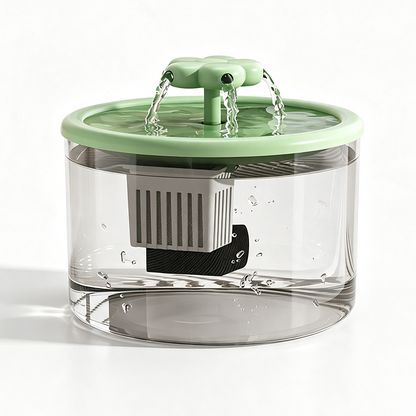 🐱 Automatic Pet Water Fountain: 1500ml, Multi-Layer Filtration, Whisper-Quiet, Easy-Clean