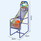 Kids' Indoor Basketball Arcade Game with 4 Balls