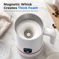 Electric Magnetic Levitation Milk Frother and Warmer Jug High Hot and Cold Milk Foamer for Home Use