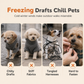 Warm Winter Dog Coat with Reflective Strips and Harness for Small and Medium Dogs
