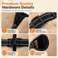 Warm Winter Dog Coat with Reflective Strips and Harness for Small and Medium Dogs