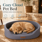 🐾 LIMITED-TIME 50% OFF! 💤 Detachable Oval Pet Bed – Cozy, Moisture-Proof, Scratch Resistant ✨