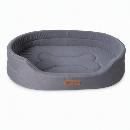 🐾 LIMITED-TIME 50% OFF! 💤 Detachable Oval Pet Bed – Cozy, Moisture-Proof, Scratch Resistant ✨