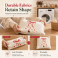 🎄 Embroidered Christmas Tree Throw Pillow Cover with Bow 45x45cm Decorative Cushion Cover for Living Room Sofa 🧸