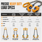 Heavy Duty Oil Drum Lifting Clamp Forklift and Crane Drum Lifter for Steel Metal Drums Die Forged Drum Handling Tool