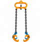 Heavy Duty Oil Drum Lifting Clamp Forklift and Crane Drum Lifter for Steel Metal Drums Die Forged Drum Handling Tool