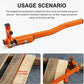 ⏰Multi-Angle Deck Straightener and Wood Board Adjuster Flooring Tool for Woodworking