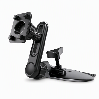 🚗 Car Phone Mount Holder – CD Slot & Air Vent Mount, Adjustable Gravity Design | Secure One-Hand Access for All Smartphones