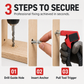 Manual Rivet Nut Gun and Petal Nut Tightening Tool for M3-M8 Hollow Wall Anchors