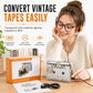 📼60% OFF NOW! 🔄 Transparent Cassette Player – Tape to MP3 Converter, Type-C & Hi-Fi Stereo – Nostalgia Meets Modern Tech 🎵