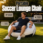 Inflatable PVC Soccer-Shaped Sofa